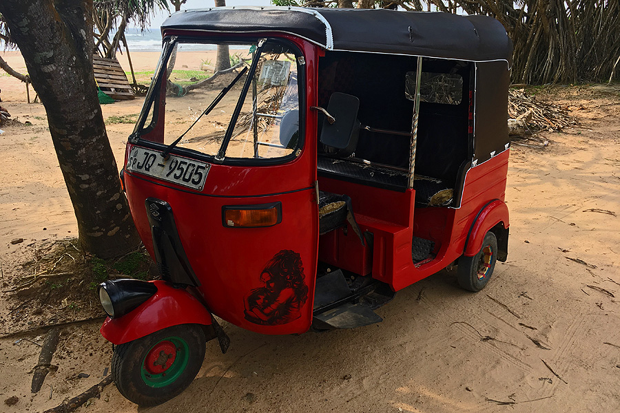 TukTuk am Strand